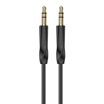 Cablu Audio 3.5mm - 3.5mm Borofone BL16, 1m, Negru