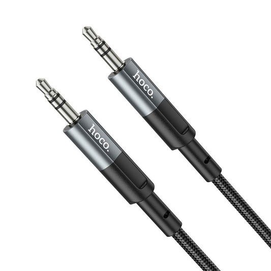 Cablu Audio 3.5mm - 3.5mm HOCO UPA22, 1m, Negru