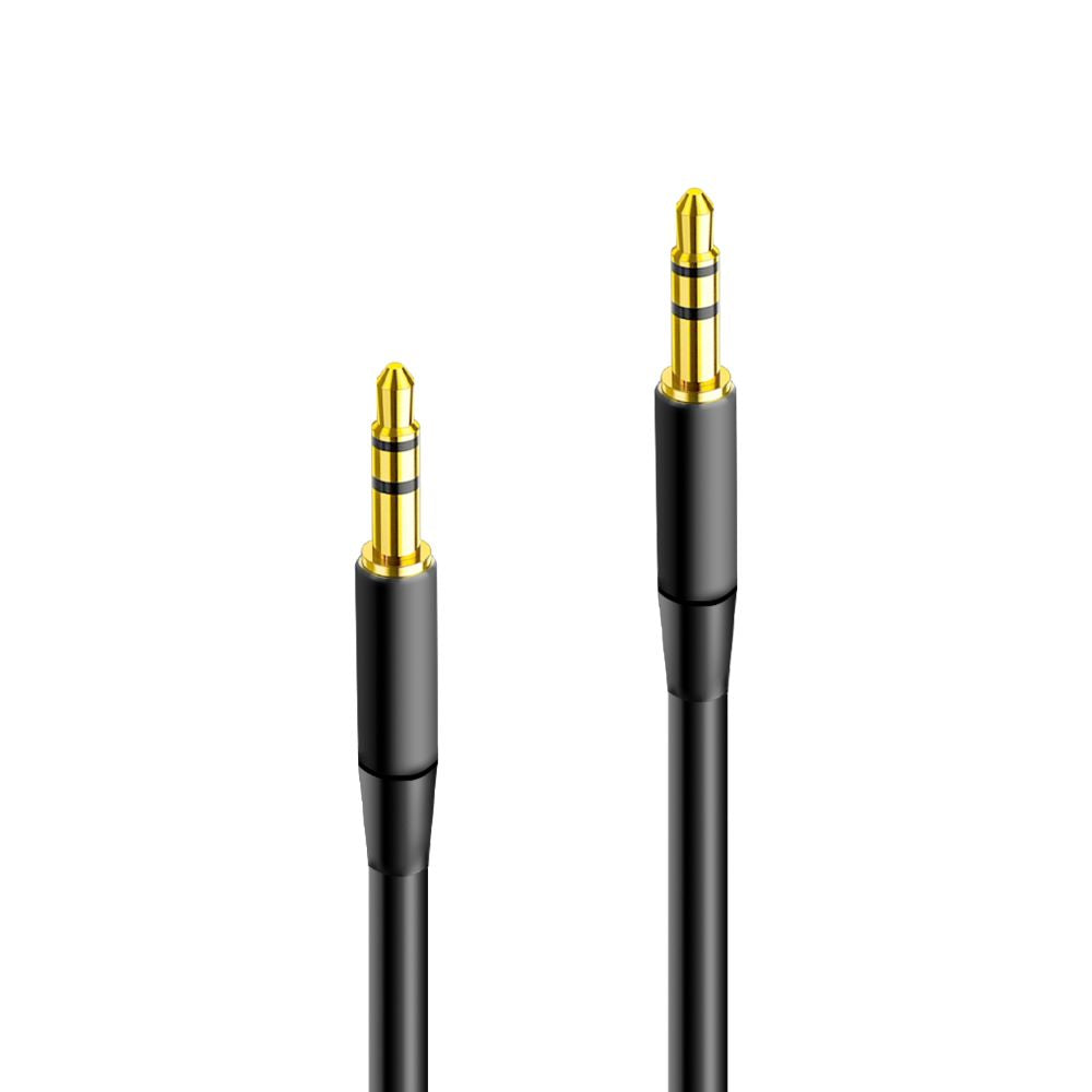 Cablu Audio 3.5mm - 3.5mm MaXlife, 1m, Negru