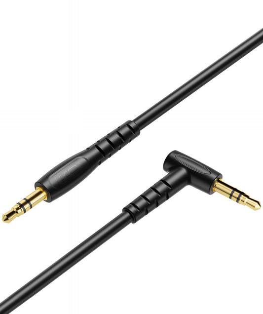 Cablu Audio 3.5mm - 3.5mm XO Design NB-R272, 1m, Negru