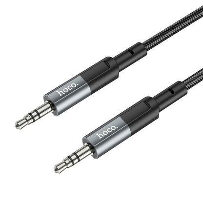 Cablu Audio 3.5mm - 3.5mm HOCO UPA23, 1m, Gri