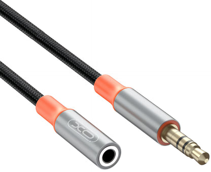 Cablu Audio 3.5mm - 3.5mm XO Design NB-R269A, 1m, Negru
