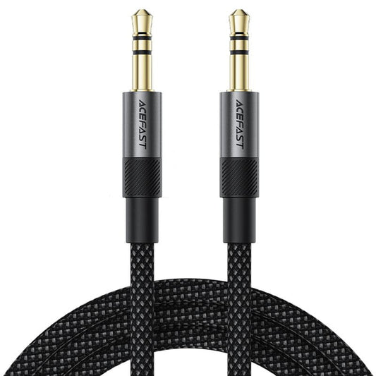 Cablu Audio 3.5mm - 3.5mm Acefast J10, 1m, Negru