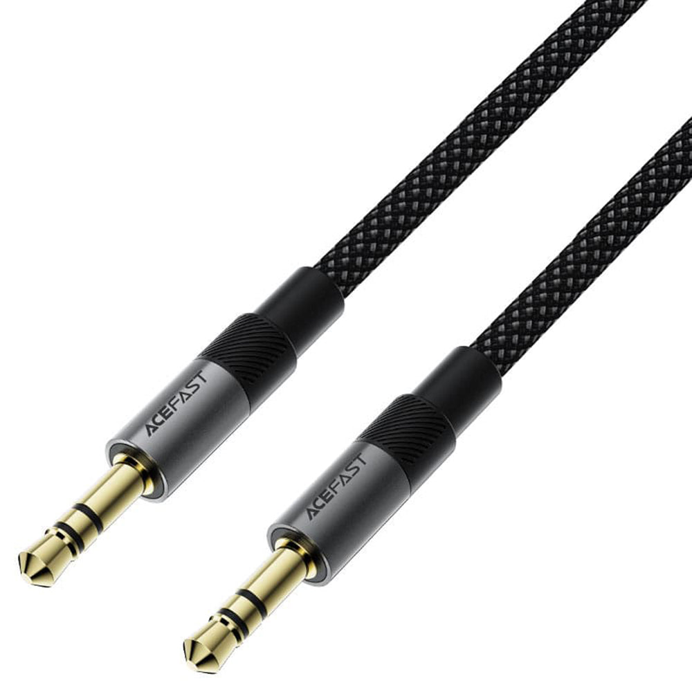 Cablu Audio 3.5mm - 3.5mm Acefast J10, 1m, Negru