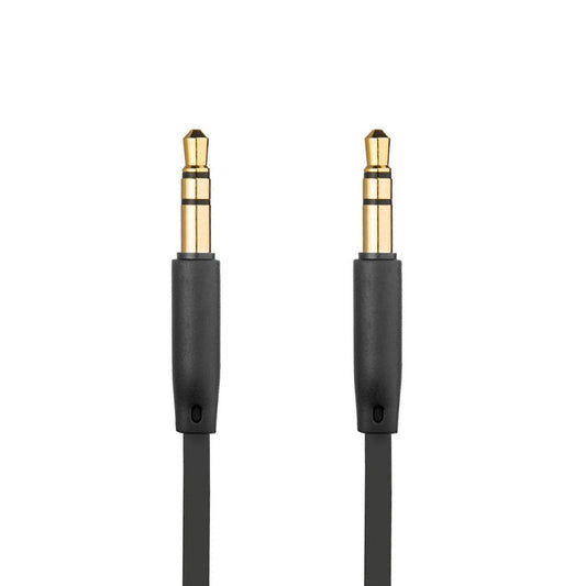 Cablu Audio 3.5mm - 3.5mm Fixed, 1m, Negru