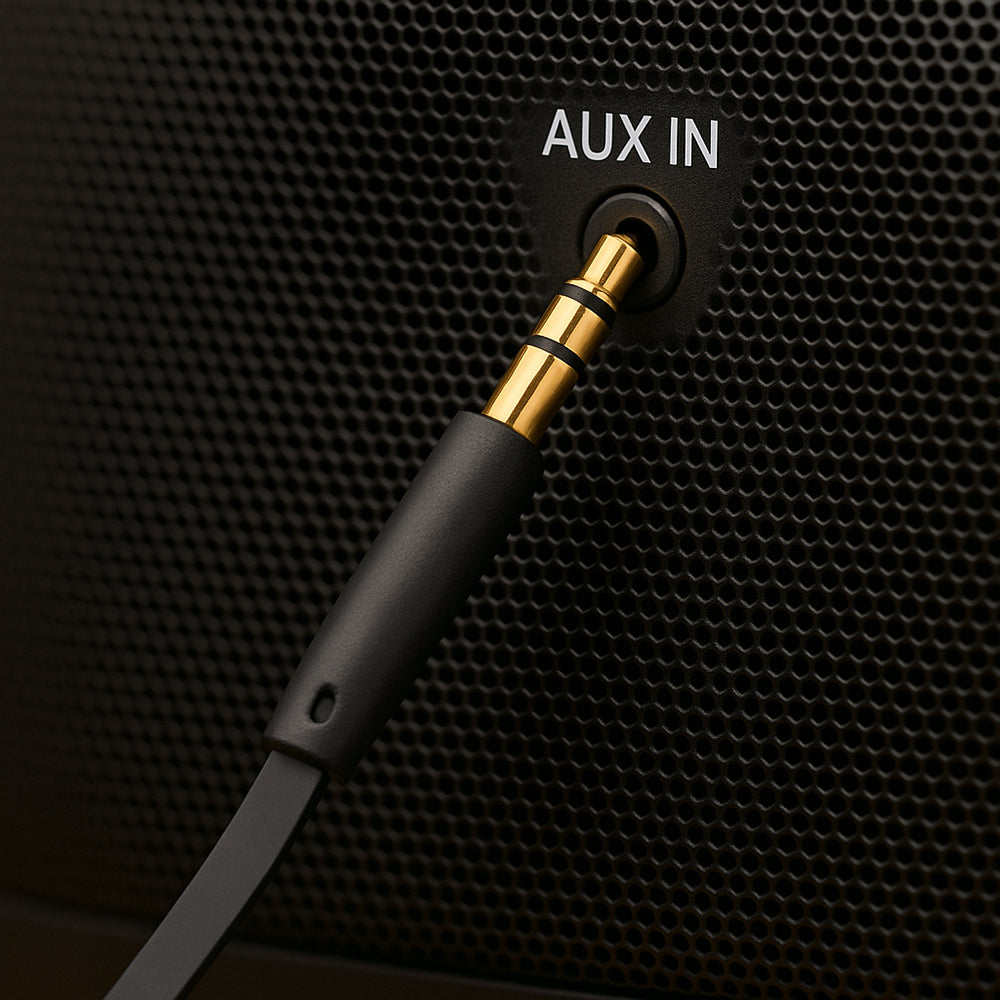 Cablu Audio 3.5mm - 3.5mm Fixed, 1m, Negru