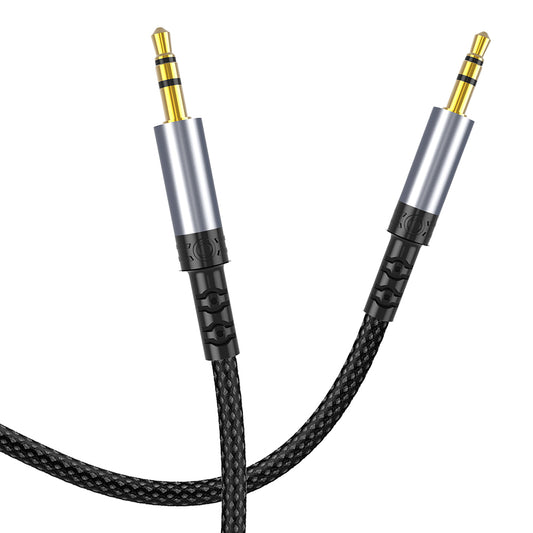 Cablu Audio 3.5mm - 3.5mm Lito LA01D, 1m, Negru