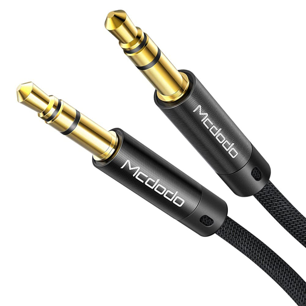Cablu Audio 3.5mm - 3.5mm McDodo CA-6640, 1.2m, Negru