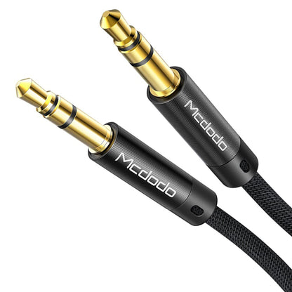 Cablu Audio 3.5mm - 3.5mm McDodo CA-6640, 1.2m, Negru