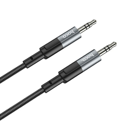 Cablu Audio 3.5mm - 3.5mm HOCO UPA23, 1m, Gri