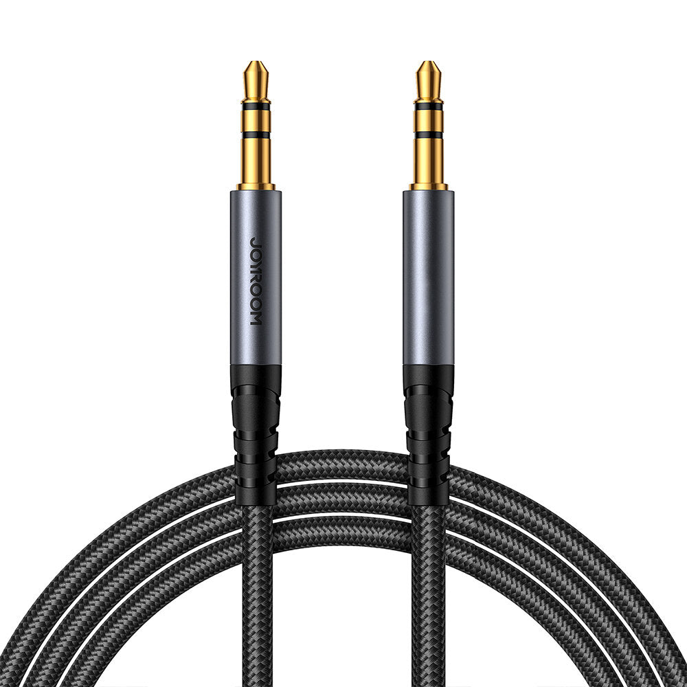 Kabel audio 3,5 mm - 3,5 mm Joyroom, 1,2 m, czarny SY-A08 