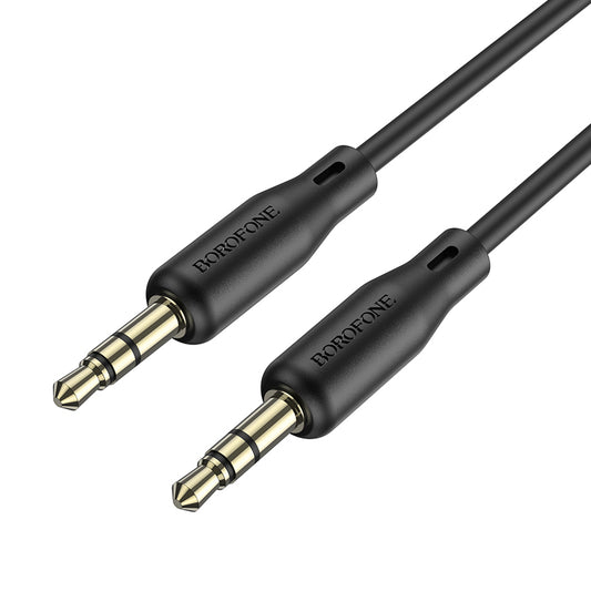 Cablu Audio 3.5mm - 3.5mm Borofone BL18, 1m, Negru