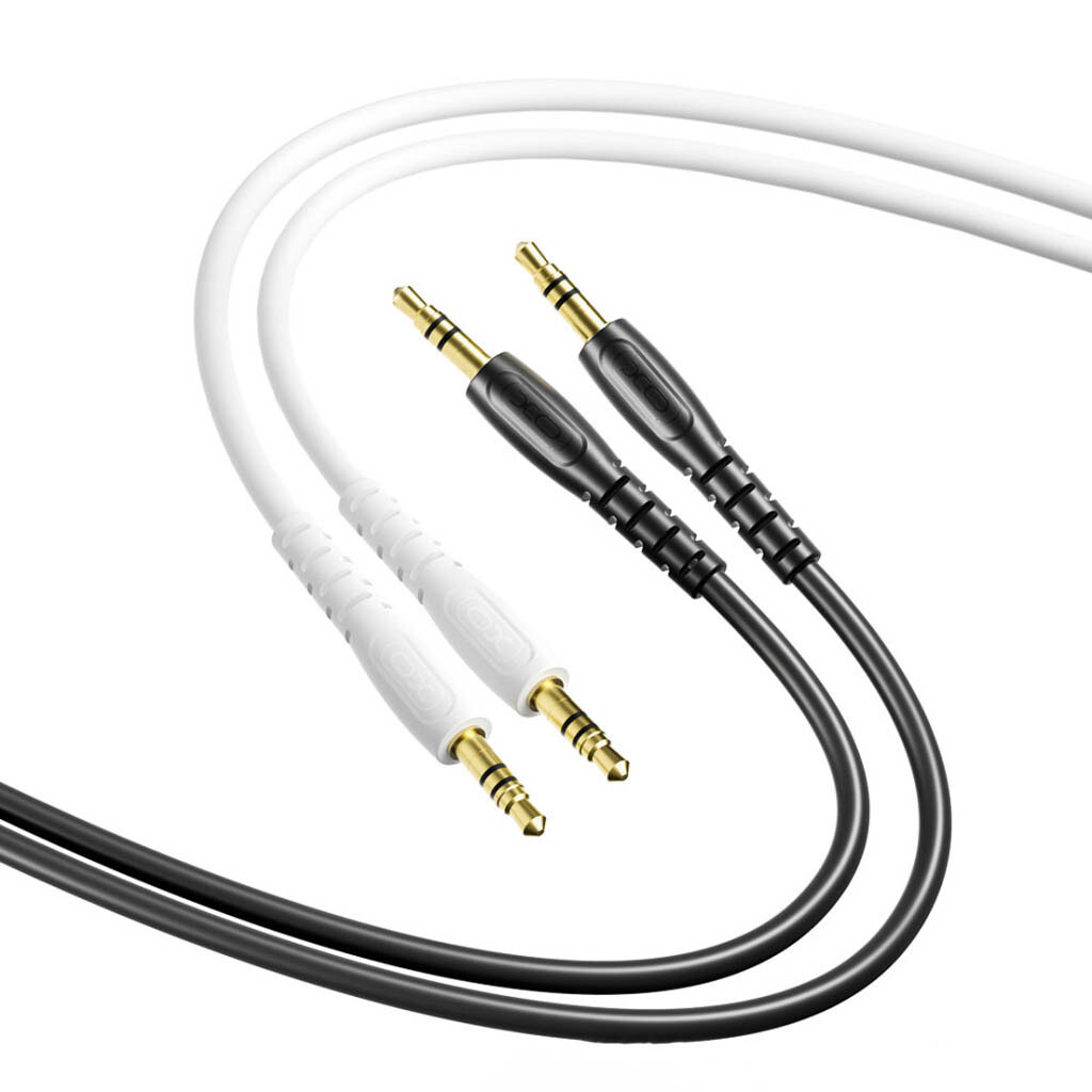 Cablu Audio 3.5mm - 3.5mm XO Design NB-R270, 1m, Negru