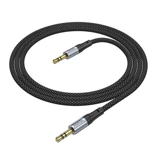 Cablu Audio 3.5mm - 3.5mm HOCO UPA26, 1m, Negru