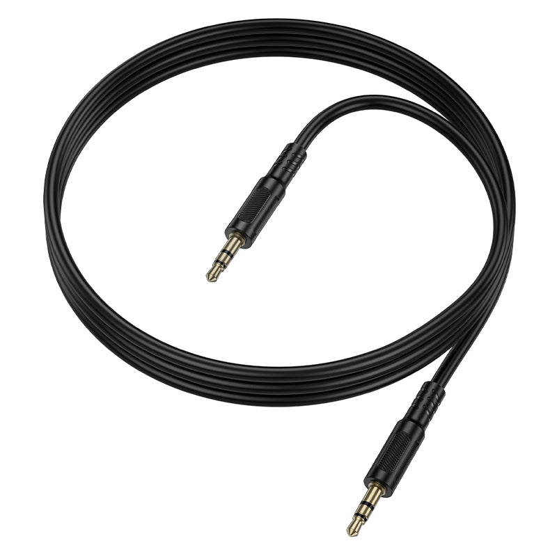 Cablu Audio 3.5mm - 3.5mm Borofone BL25 Nice, 1m, Negru