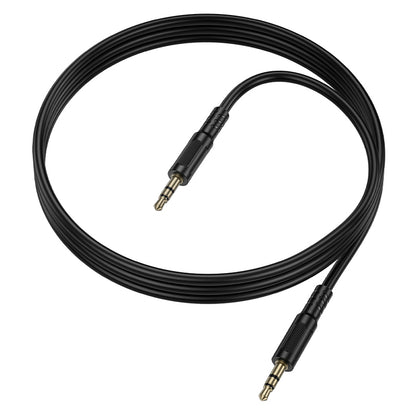 Cablu Audio 3.5mm - 3.5mm Borofone BL25 Nice, 1m, Negru