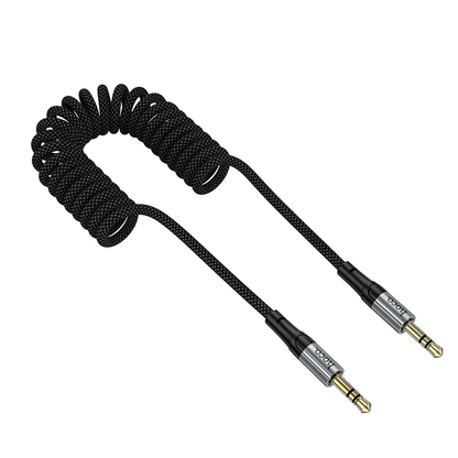 Cablu Audio 3.5mm - 3.5mm HOCO UPA33, 1.5m, Negru