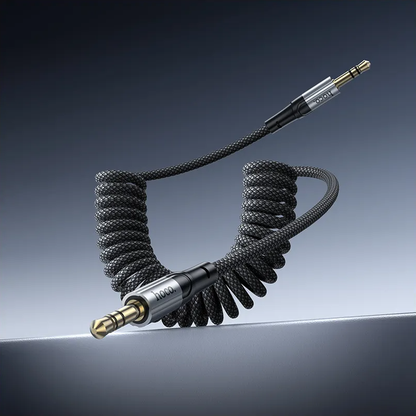 Cablu Audio 3.5mm - 3.5mm HOCO UPA33, 1.5m, Negru