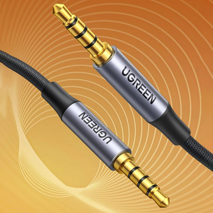 Cablu Audio 3.5mm - 3.5mm UGREEN AV183, 1.5m, Negru