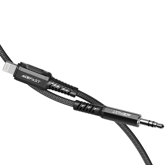 Cablu Audio Lightning - 3.5mm Acefast C1-06, 1.2m, Negru