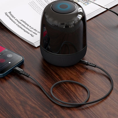 Cablu Audio Lightning - 3.5mm Acefast C1-06, 1.2m, Negru