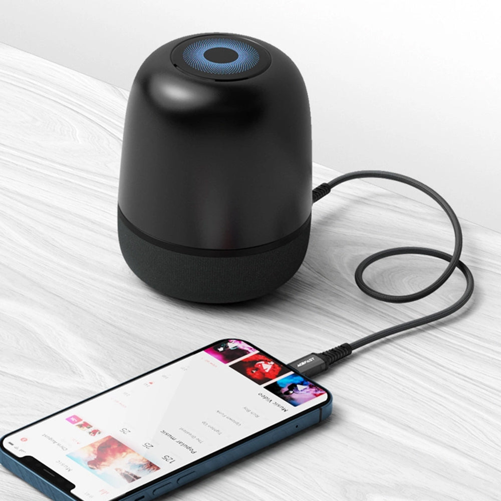 Cablu Audio Lightning - 3.5mm Acefast C1-06, 1.2m, Negru