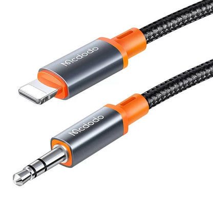 Cablu Audio Lightning - 3.5mm McDodo CA-0780 Castle, 1.2m, Negru