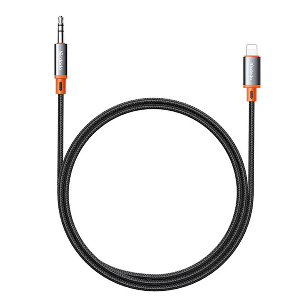 Cablu Audio Lightning - 3.5mm McDodo CA-0780 Castle, 1.2m, Negru