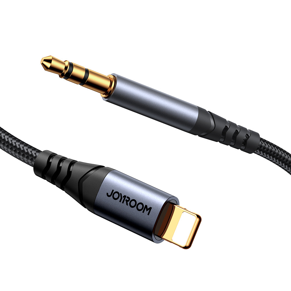 Cablu Audio Lightning - 3.5mm Joyroom SY-A06, 1.2m, Negru