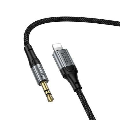 Cablu Audio Lightning - 3.5mm HOCO UPA33A, 1.5m, Negru
