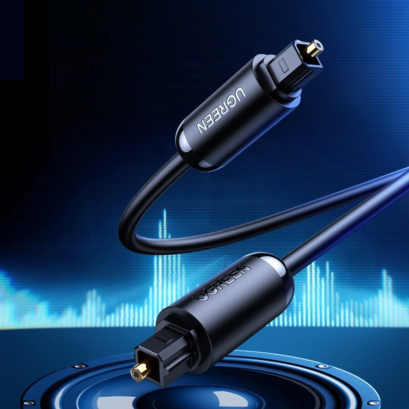 Cablu Audio Optic UGREEN AV122, Toslink / SPDIF, 1.5m, Negru