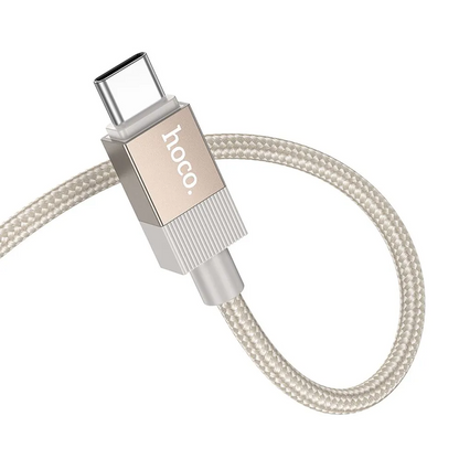 Cablu Audio USB-C - 3.5mm HOCO UPA32B, 1m, Auriu
