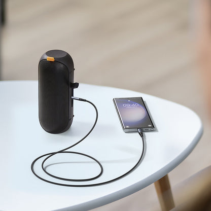 Cablu Audio USB-C - 3.5mm Joyroom SY-A07, 1.2m, Negru