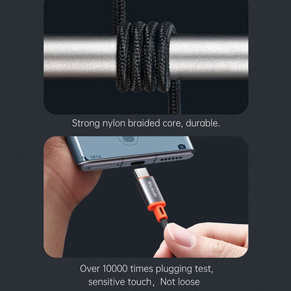 Cablu Audio USB-C - 3.5mm McDodo CA-0820 Castle, 1.2m, Negru