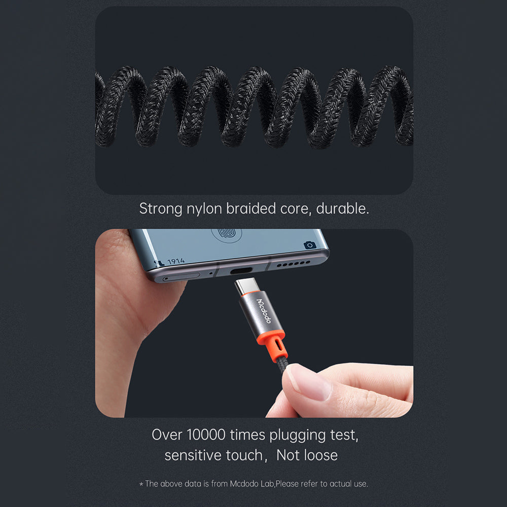 Cablu Audio USB-C - 3.5mm McDodo CA-0900, 1.8m, Negru