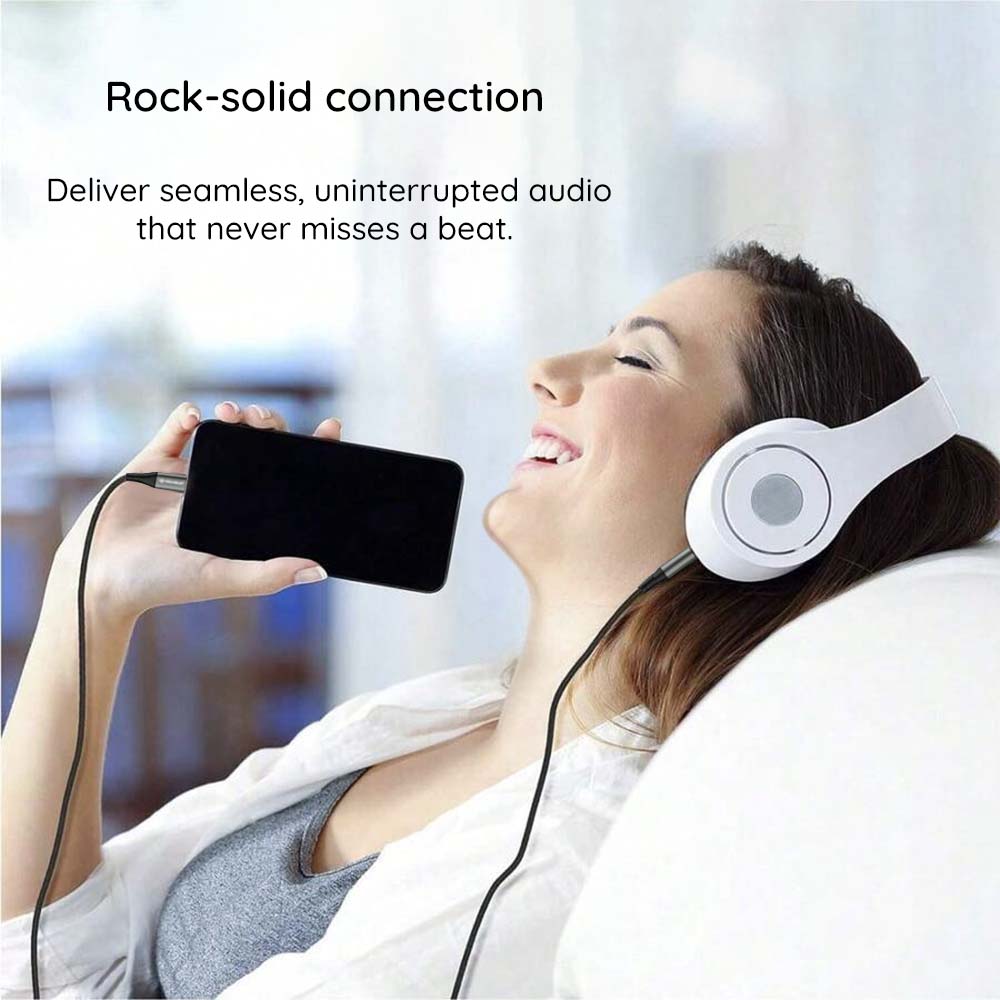 Cablu Audio USB-C - 3.5mm Techsuit AC16 NexaSound, 1m, Gri