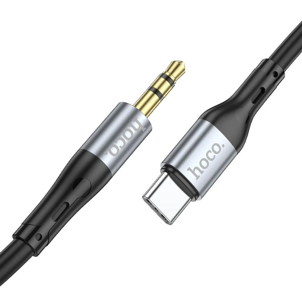 Cablu Audio USB-C - 3.5mm HOCO UPA22, 1m, Negru