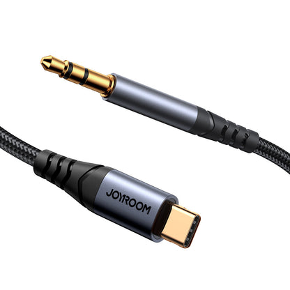 Cablu Audio USB-C - 3.5mm Joyroom SY-A07, 1.2m, Negru