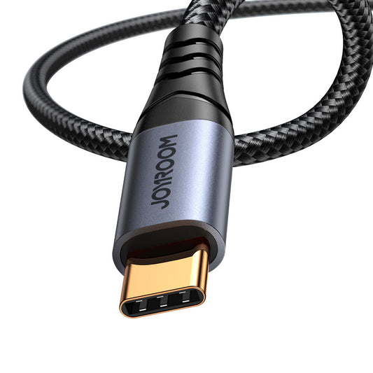Cablu Audio USB-C - 3.5mm Joyroom SY-A07, 1.2m, Negru