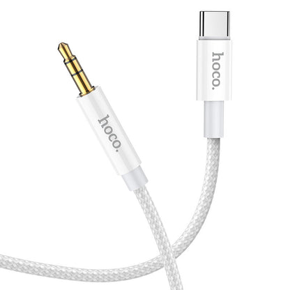 Cablu Audio USB-C - 3.5mm HOCO UPA19, 1m, Argintiu