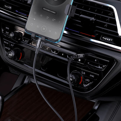 Cablu Audio USB-C - 3.5mm HOCO UPA19, 1m, Negru