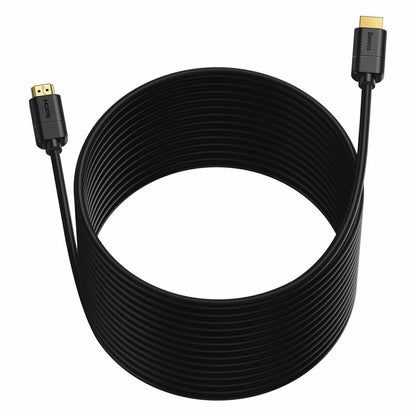 Cablu Video Baseus High Definition, HDMI - HDMI, 4K, 5m, Negru CAKGQ-D01
