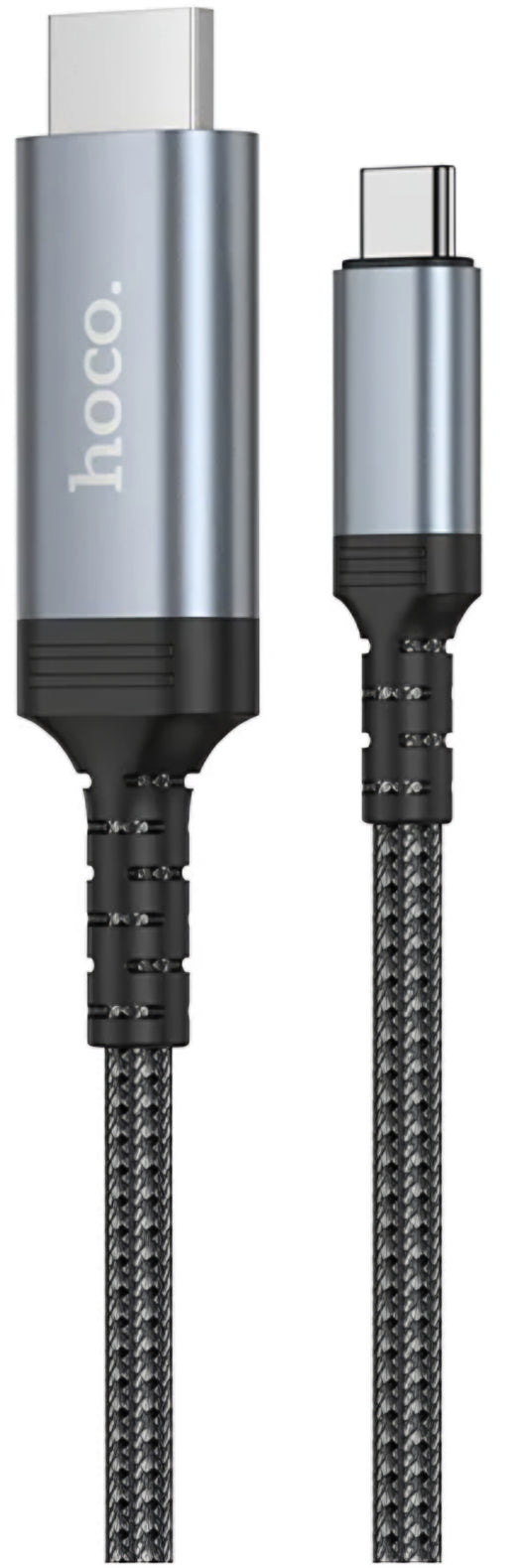 Cablu Audio si Video USB-C - HDMI HOCO UA43, 1.8m, Gri