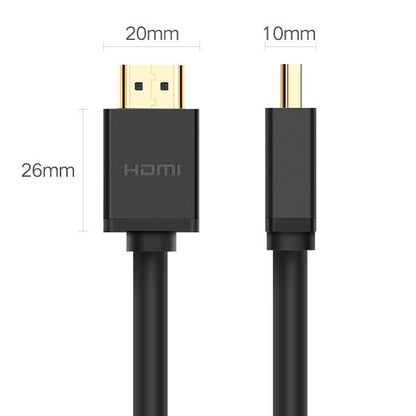 Cablu Video UGREEN HD104, HDMI - HDMI, 4K, 2m, Negru