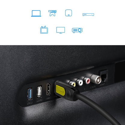 Cablu Video UGREEN HD101, HDMI - HDMI, 4K, 1m, Negru