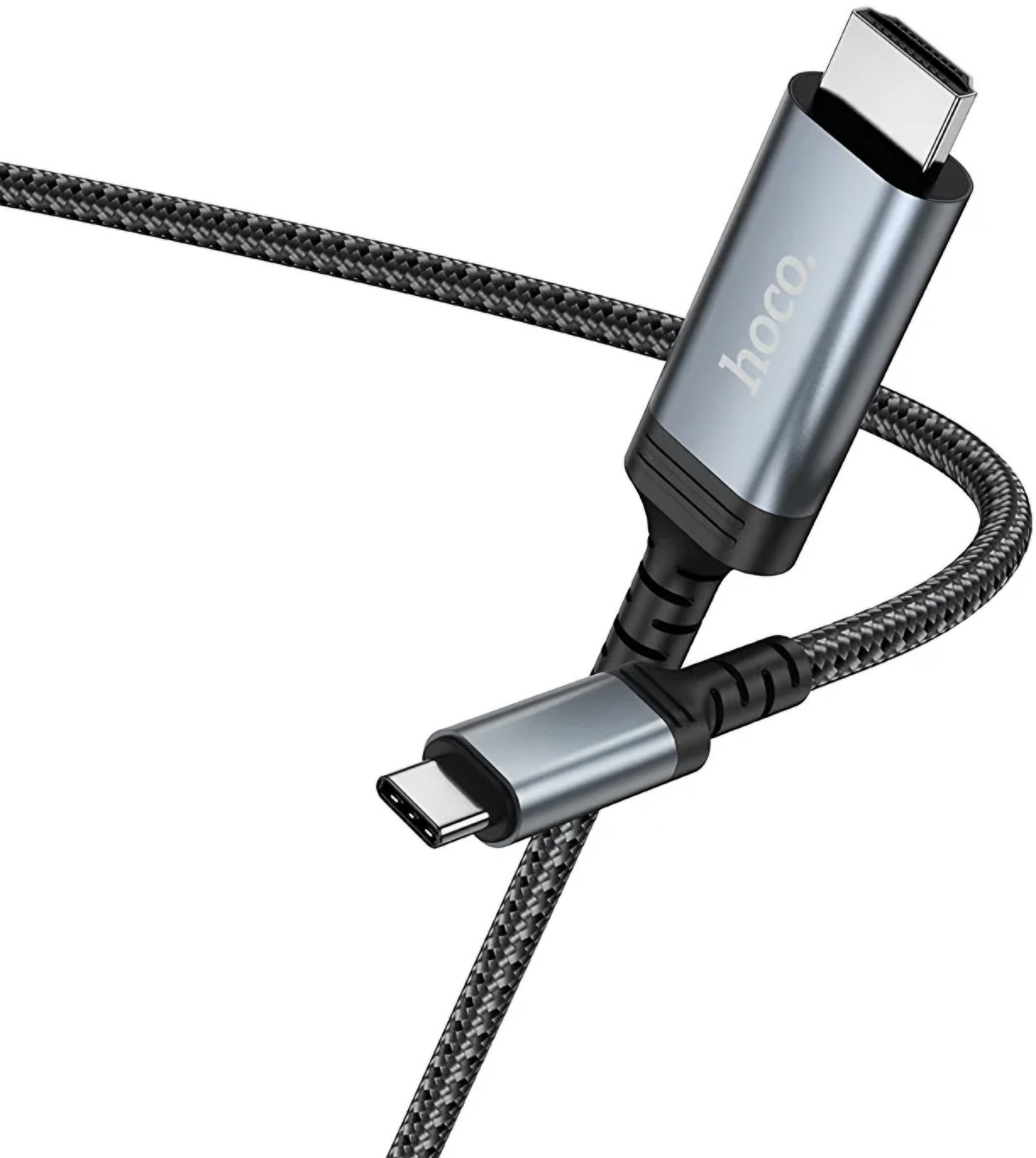 Cablu Audio si Video USB-C - HDMI HOCO UA43, 1.8m, Gri