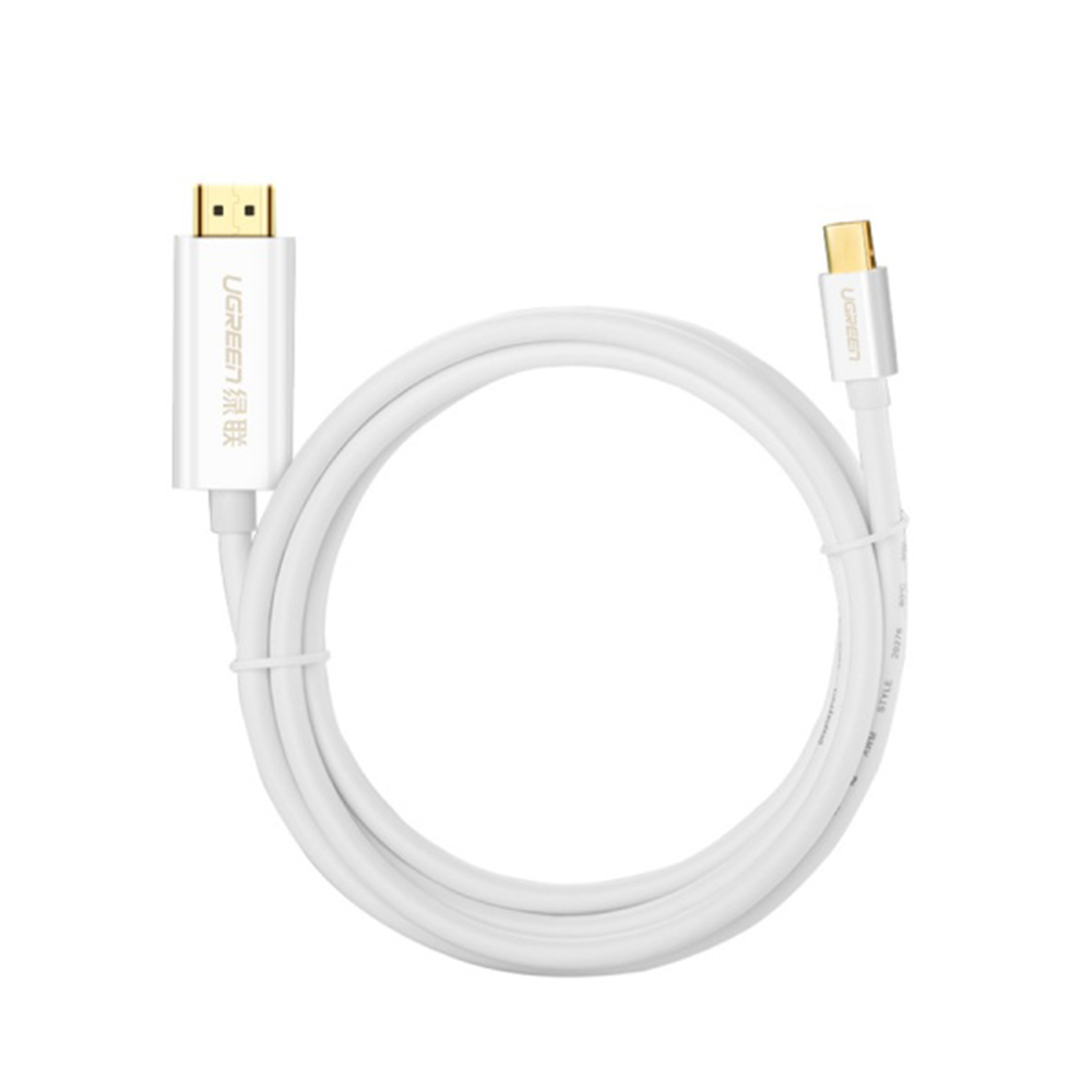 Cablu Audio si Video USB-C - HDMI UGREEN MM121, 1.5m, Alb