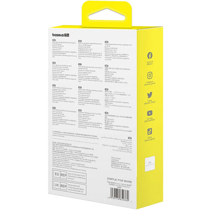 Cablu Audio si Video USB-C - DisplayPort Baseus Ultra Clarity, 8K, 2m, Negru B0063370D111-01