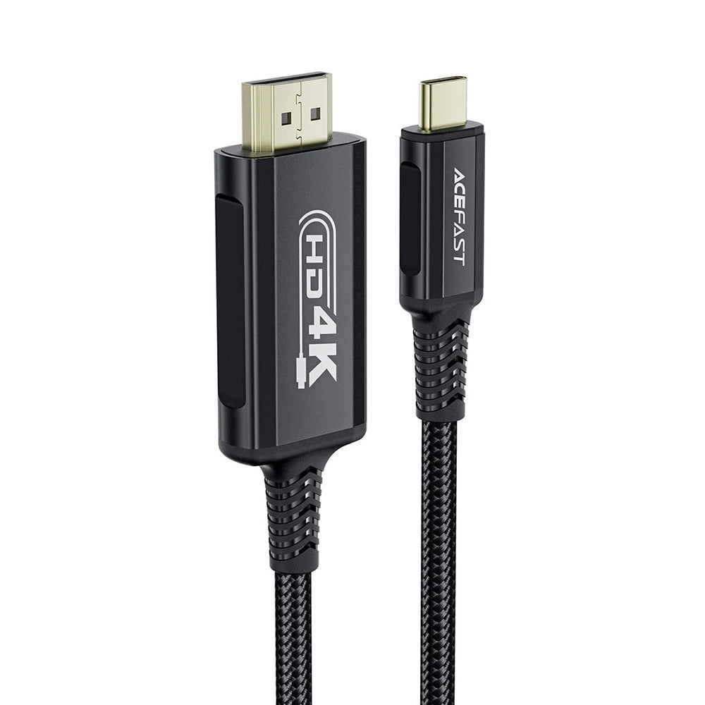 Cablu Audio si Video USB-C - HDMI Acefast C1-10, 1.8m, Negru