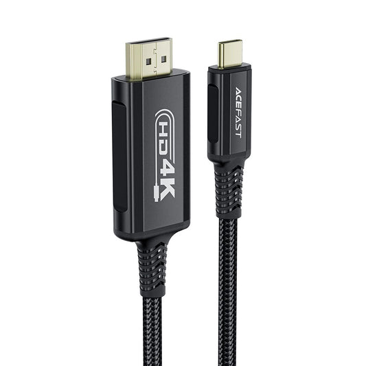 Cablu Audio si Video USB-C - HDMI Acefast C1-10, 1.8m, Negru